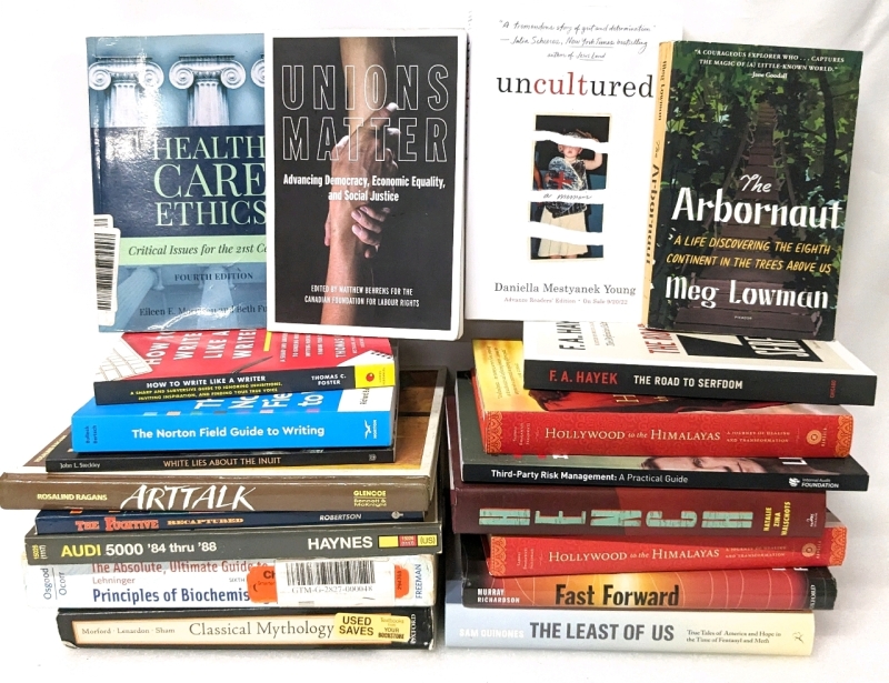 Assorted Textbooks, How-to's & Other Books