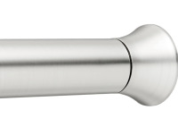 Amazon Basics Tension Curtain Rod Adjustable 36&rdquo; - 54&rdquo; Nickel