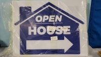 7 New Open House Signs - 24"&times;18"