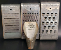 Vintage 1930s The Wonder Shedder Grader & Daisy Flour , Dunnville Flour Mill Hoosier