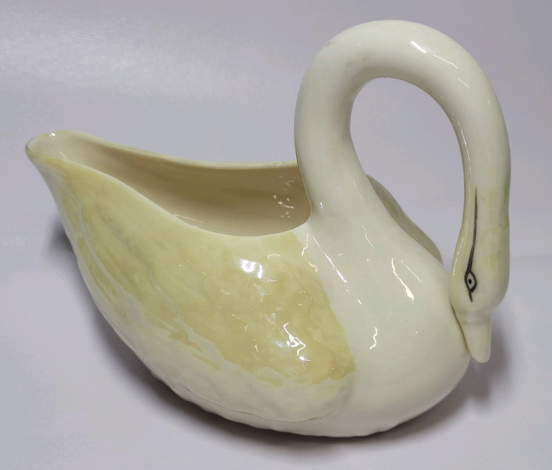 Vintage Belleek Ireland Porcelain Dove Creamer , no chips or cracks