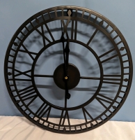 New Bdor Modern Metal Silent Wall Clock