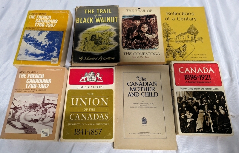 8 Softcover and Hardcover Books