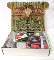 Vintage Embroidery Floss & Supplies in Box