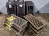 23 Floor Registers Metal and Plastic
