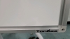 Tankee 25"&times;39" Whitboard - Adjustable Height - On Castors - 2