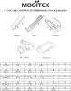 MOOITEK 4" PVC Decorative Line Set Cover Kit for Ductless Mini Split Air Conditioners New - 3