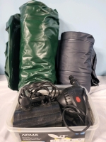 2 Blow Up Camping Mattresses & 2 Pumps