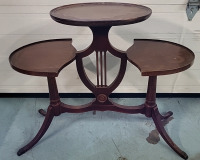 Vintage 3 Shelf Accent Table - Claw Feet