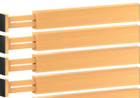 NEW belmint bamb&uuml;si collection drawer dividers , Spring Adjustable & Expandable (Set of 4)