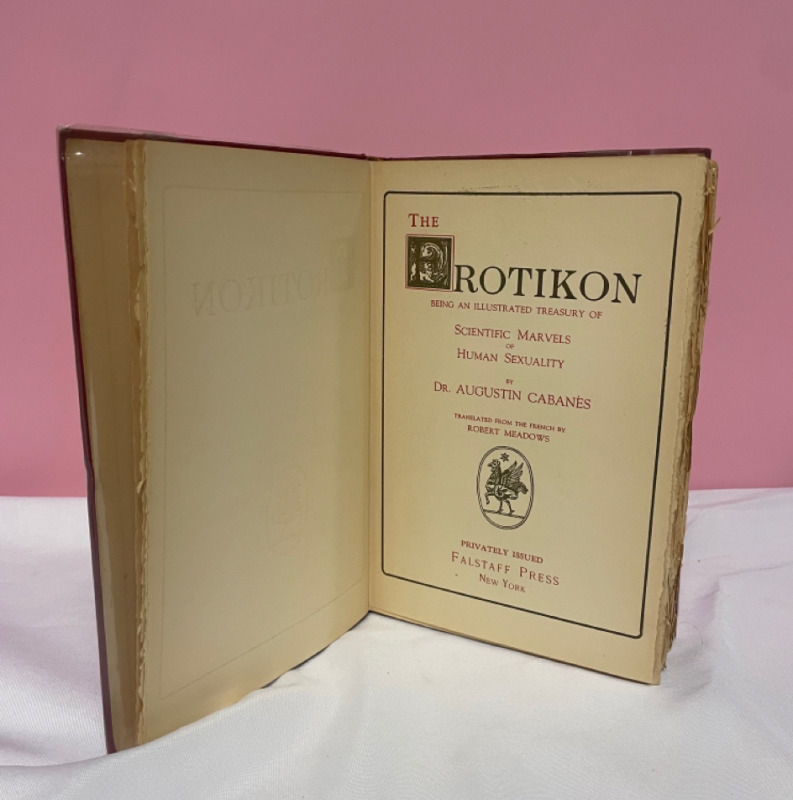 The Erotikon by Dr. Cabanės