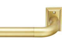 MODE Room Darkening Collection 1&rdquo; Diameter Blackout Curtain Rod Set Fits 32&rdquo; to 90&rdquo; Brushed Gold