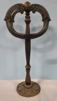 Vintage Metal Hand Towel / Hand Cloth Holder - 13.5" Tall