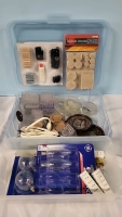 Lot of Home Indoor Items - Light Bulbs , Furniture Sliders +
