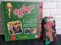 A Christmas Story Treasury Book & 3-Pair Socks - New