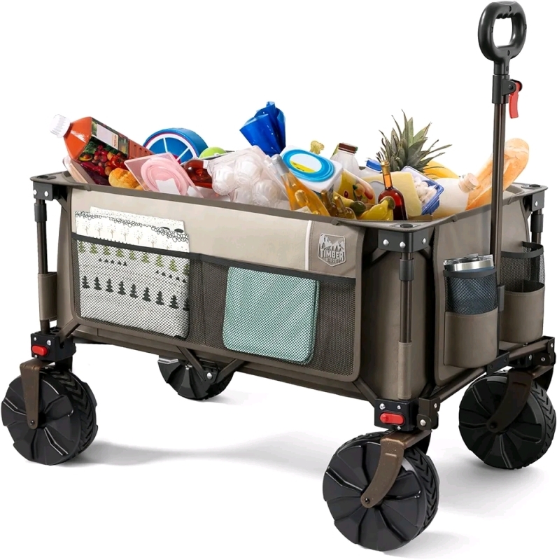 New Timber Ridge Multi Function Folding Cart
