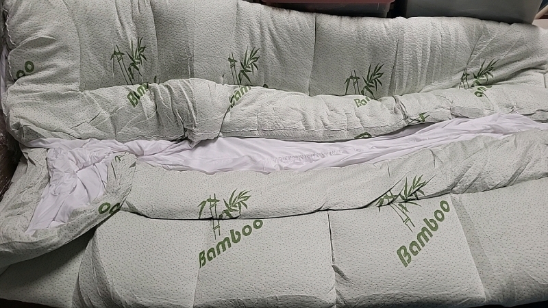 New Bamboo King Size Mattress Topper