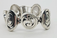Brighton signed VERTIGO Swirl Statement Bracelet