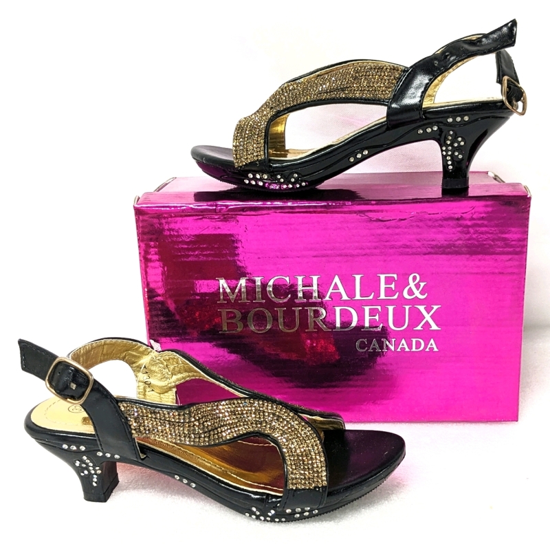 New Michael & Bordeaux Canada Heels (Size 32) T130-1