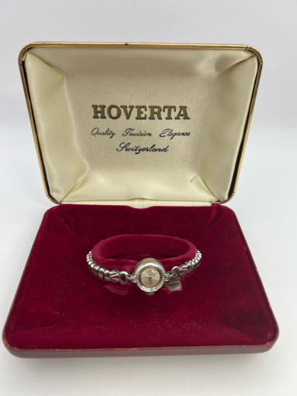 Vintage Hoverta Watch in Vintage HOVERTA Case