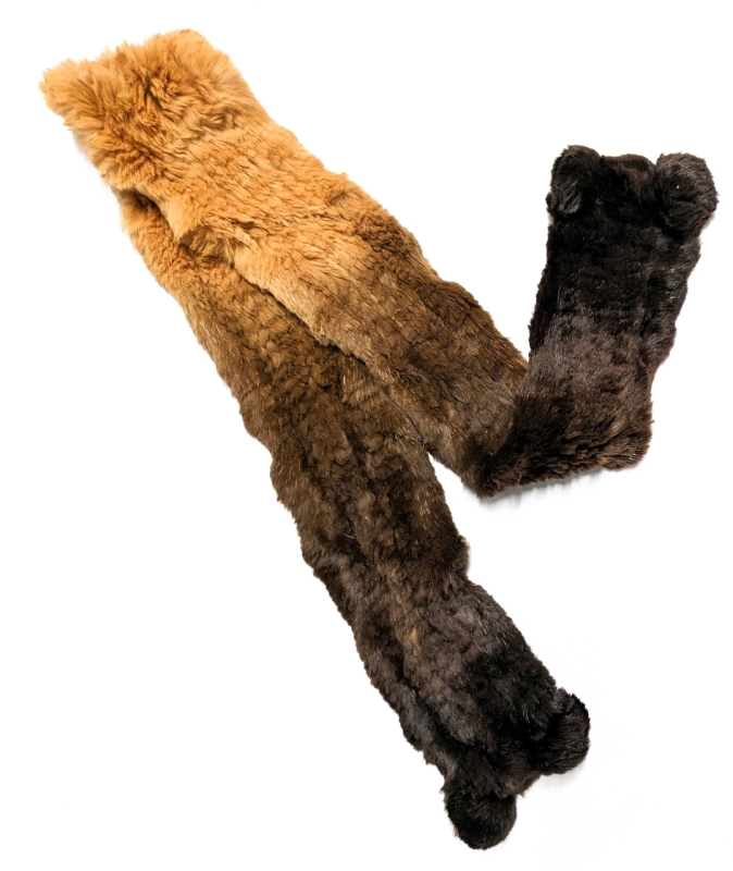 Danier Leather 100% Rabbit Fur Scarf (So Soft!)