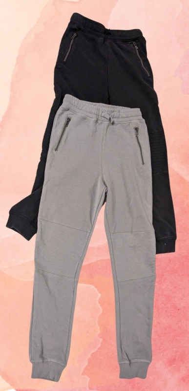 2 New Pairs H&M Youth Jogging Pants Size 10 / 9-10A