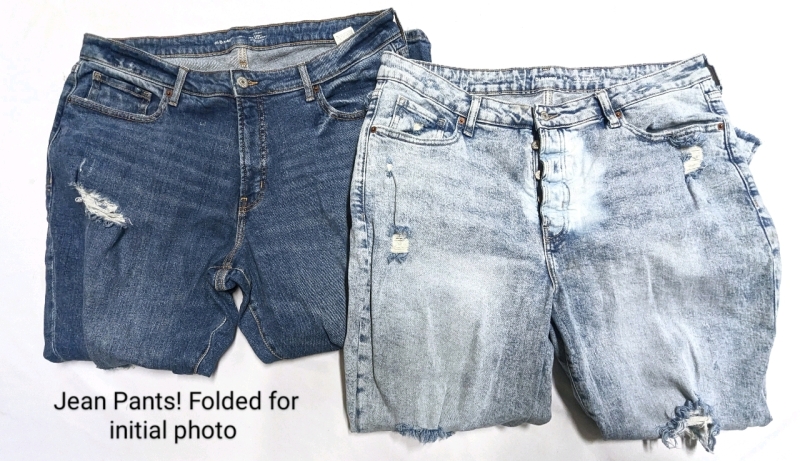 2 Pairs OLD NAVY Size 18 Jeans
