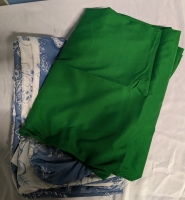 Single sized Duvet Cover and California King Sized Flat Sheet