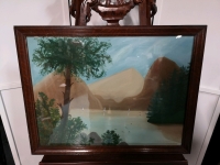 Framed Art Work Painting - Colourful