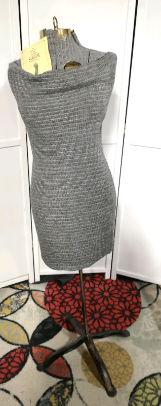 Vintage Acme Miracle Stretch Dress Form with Instruction Brochure - Adjustable