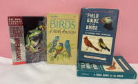 Birds and amphibians book lot
