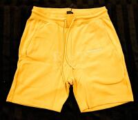 New ALPHALETE Essential Shorts Size Medium (Canary Yellow)