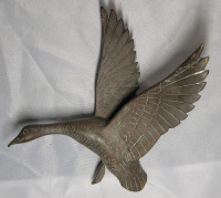 Vintage Brass GOOSE Door Knocker , Measures 8.5"×8.5"