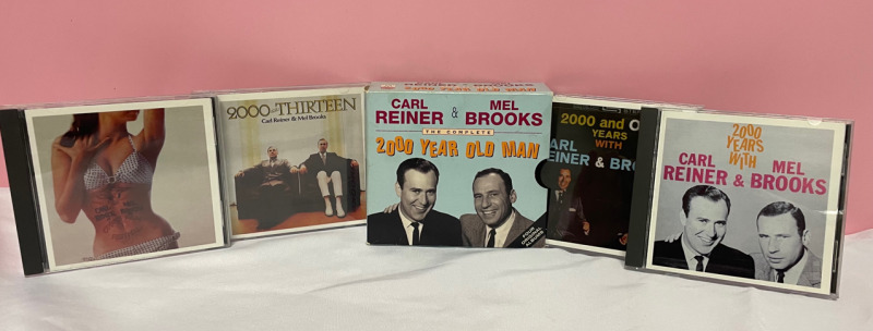 Carl Reiner and Mel Brooks 2000 year old man four original albums