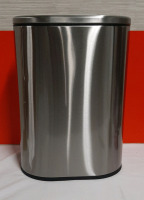 New Brushed Stainless Trash Can