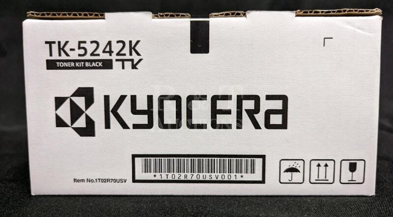 New Kyocera Mita TK-5242K Original Balck Toner Cartridge