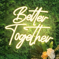 New Better Together LED Neon Sign