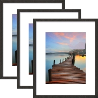 3 New Sindcom 18x24 Picture Frame, with Detachable Mat for 16x20 Pictures