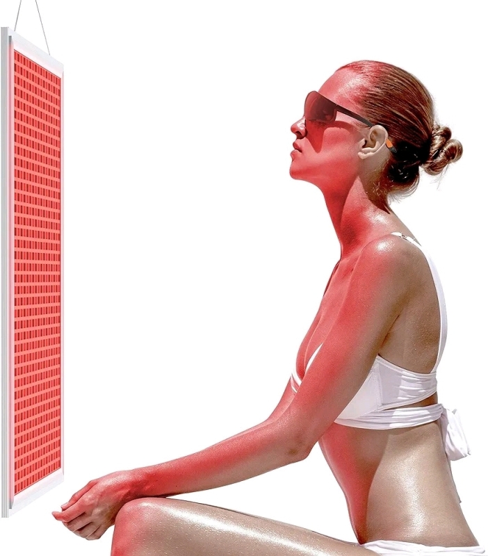 Allisable Red Light Therapy Panel, Deep Red 660nm and Near Infrared 850nm Light Combo(646 LEDs)