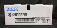 New Kyocera Mita TK-5242C Original Cyan Toner Cartridge