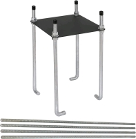 Toriexon 7&rdquo; Basketball Hoop Anchor Kit