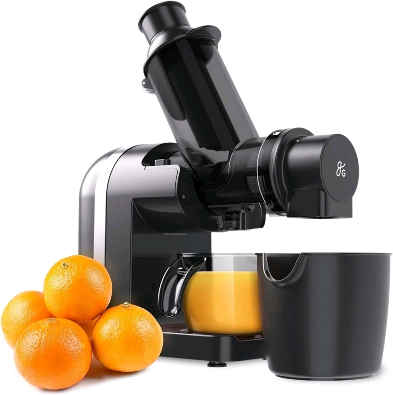 New Greater Goods Cold Press Juicer.