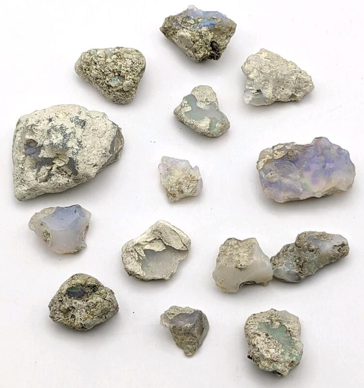Natural Raw Opal Crystals Stones 10+ Grams.
