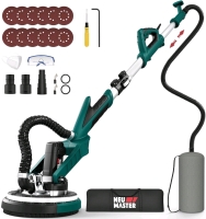 NEU MASTER Electric Drywall Sander w/Vacuum , 12 Sanding Discs , Dust Bag and Hose