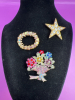 Three Beautiful Rhinestone Brooches - 2