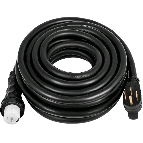 New - 30Ft 50Amp Generator Extension Cord , N14-50P / SS2-50P Twist Lock Connectors