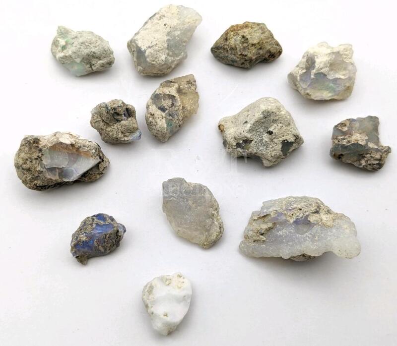 Natural Raw Opal Crystals Stones 10+ Grams.