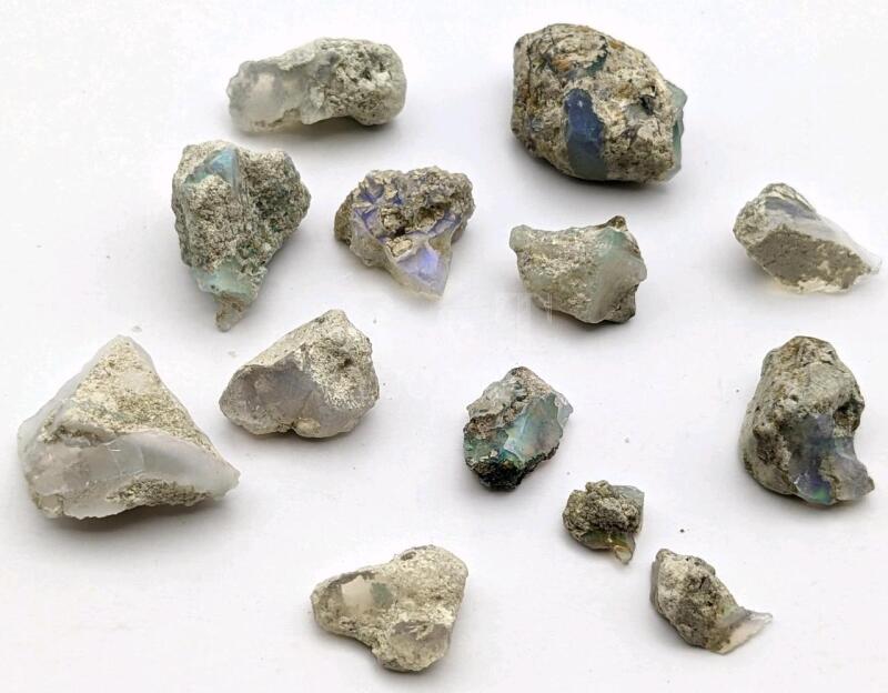 Natural Raw Opal Crystals Stones 10+ Grams.