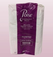 New POISE Overnight Pads Ultimate / Extra Coverage (36 Pads)