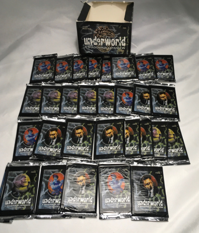 30 Underworld 1998 Wax Packs